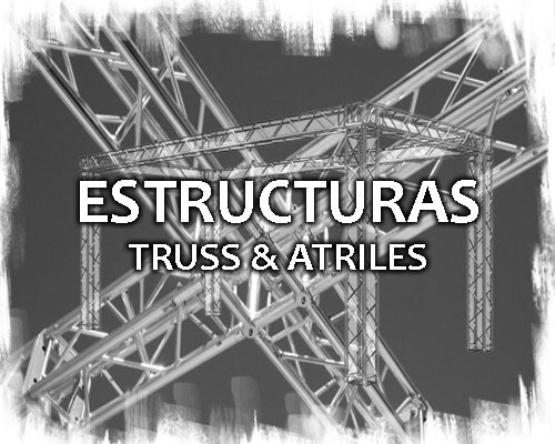 Estructuras para sonido e iluminacion